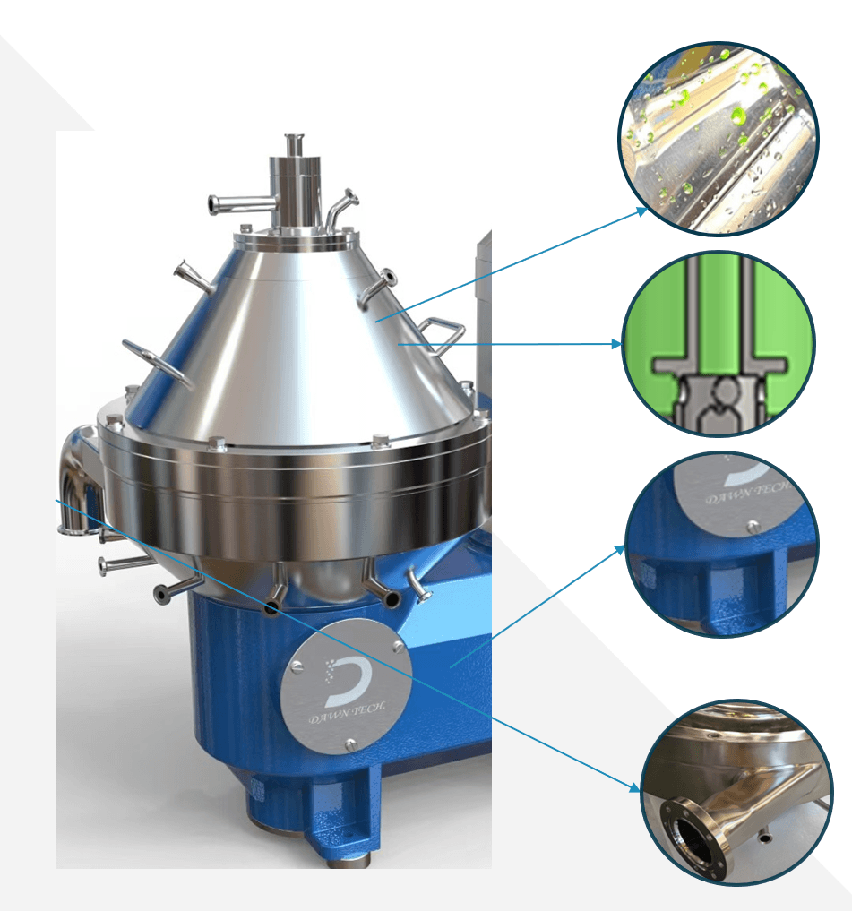 离心机结构特点
